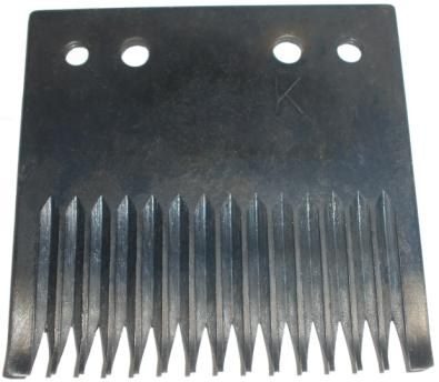 Giant 14-tooth blade, curved teeth