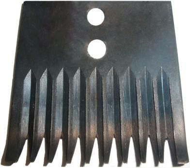 9-tooth blade, curved teeth, countersunk