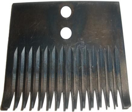 14-tooth blade, curved teeth, countersunk